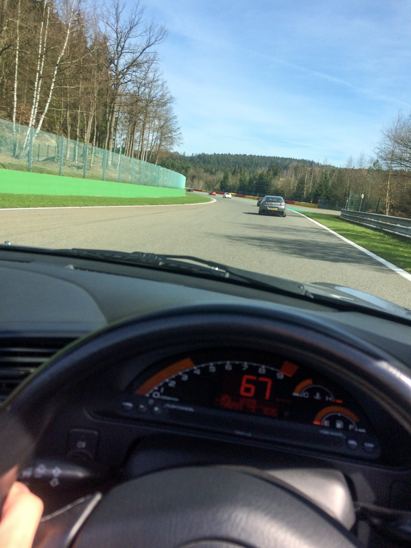 The corner before Blanchimont